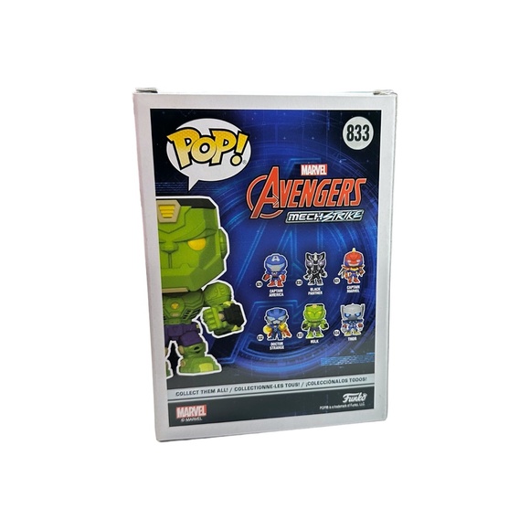 Funko Pop! Marvel Avengers Mechstrike Hulk #833 Vinyl Figure - Picture 3 of 4